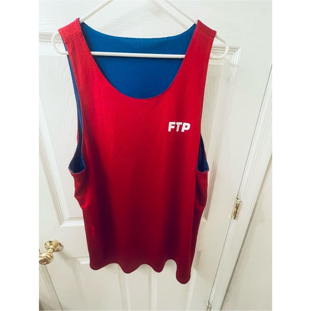 2 ITEM BUNDLE - FTP Tank Top Shorts - Reversible XL - Basketball Jersey shorts